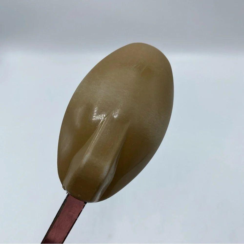BONNY USA Nylon Solid Serving Spoon Yellow Handle Heat Resistant Vintage